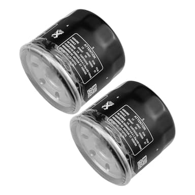 2PCS Oil Filter for Suzuki Eiger 400 LTA400 Kingquad 400/450/500/750 LTA 450 LTA500 LTA750 V-Strom 650/1000 DL650 Boulevard C50/C90/M50/M109R GSXR 600/750/1000/1100 Intruder 700/800 Burgman 650
