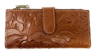 Patricia Nash Tooled Leather Nazari Bifold Wallet, Florence