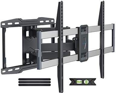 Weatherproof Outdoor TV Mount for 47-90 inch TV, Full Motion TVs Wall Mount TV Bracket with Smooth Swivel Tilt Extension Leveling, Hold Tv up to 132lbs, Max VESA 600x400mm by USX STAR