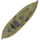 Lifetime Tamarack Angler Sit-On-Top Kayak, Olive, 120"
