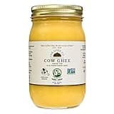 The Ghee Co, Grass fed Ghee, 16 oz, Glass Jar, Made with Grade AA butter, pure ghee, clarified butter, ghee butter, certified NON GMO