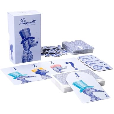 Oink Games Petiquette Board Game – Animal Logic & Pattern Fun | Ages 7+ | 2–6 Players | 20 Min Play | Smart Family Game & Gift Idea