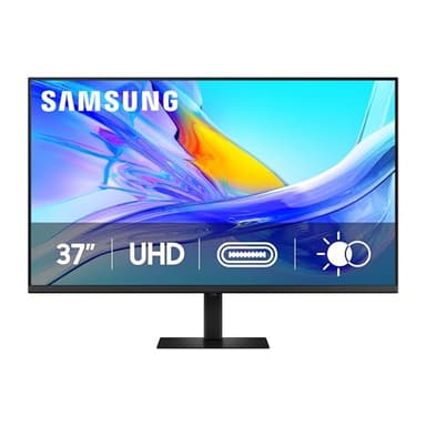 Samsung 37” ViewFinity S8 (S80UD) 4K UHD HDR10 High Resolution Monitor with USB-C and Ergonomic Design, Built-in KVM Switch, Intelligent Eye Care, LS37D800UANXZA, 2025