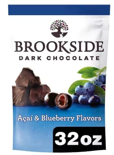 Brookside Dark Chocolate, Acai/Blueberry, Basic, 32 Oz