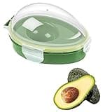Avocado Saver Holder, Avocado Saver Keeper, Avocado Container Storage Box Reusable Food Crisper Fruit Keeper for Refrigerator, Keep Your Avocados Fresh