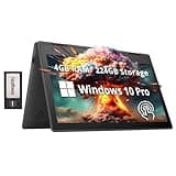 HP ProBook x360 G5 11.6" Touchscreen 2-in-1 Laptop, Intel Celeron N4020, 4GB RAM, 224GB Storage (64GB eMMC + 160GB Docking Station Set), Full-Sized Keyboard, 720p HD Webcam, Windows 10 Pro, Gray
