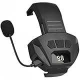 Bluetooth Adapter for Walker's Earmuffs, Portable Wireless Bluetooth 5.4 Receiver for Walker's Shooting Earmuffs, Rechargeable Bluetooth Connector for Hands-Free Call, 50H Battery Life (Black)