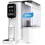 SimPure Y9A Countertop Reverse Osmosis Water Filter, Remineralization pH Balance 300 GPD 6 Stage Purification, RO Water Filtration System, Portable Water Purifier, No Installation