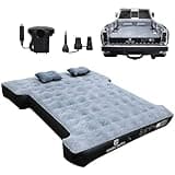Umbrauto Inflatable Truck Bed Air Mattress for Full Size Short Truck Beds, 5.5-5.8ft, with Pump & Carry Bag. Perfect for Outdoor Adventures