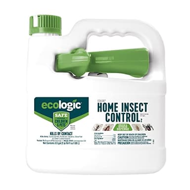 EcoLogic Home Insect Control 64 Ounces, Ready-To-Use Spray, Kills Ants, Cockroaches And Spiders