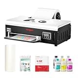 Procolored F8 DTF Apparel Printer A4 L800 Panda Transfer Printing Machine with White Ink Circulation Roll Feeder (Printer+5 x 250ml Ink+100m Film)