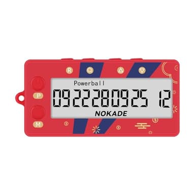 nokade Lottery Ball Machine, AI Algorithm Lottery Number Picker, Play Mega Millions Powerball, Lottery Game, Lottery Number Generator, Holiday Choice for Lottery Lovers