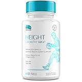 KTD BIOLABS Height Growth MAX+ Kids Height Increase Booster - Made in USA - Natural Vitamins for Boys & Girls to Grow Taller - Multivitamin Capsules for Adults, Teens & Child Bone Growth