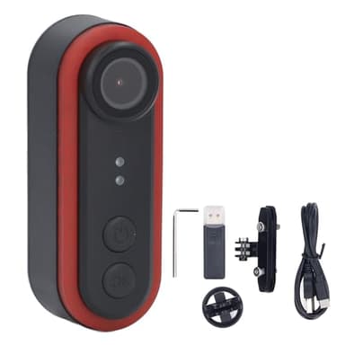 PerGar Bikerear View Camera with Tail Light, 1080P HD bikecamera, Waterproof IPX6 Rear View bikecamera, 150 Degree Wide Angle bikecamera, Adjustment Bracket bikecamera