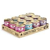 Weruva Classic Cat Food, Variety Pack, Frisky Fishin' Friends Wet Cat Food, 3oz Cans (Pack of 24)
