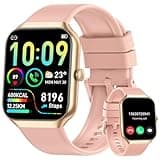 Smart Watch for Women Answer/Make Calls, 2025 1.96" HD Fitness Watch with 113+ Sports, Heart Rate Monitor Sleep Monitor Activity Trackers with Step Counter, IP68 Waterproof, Smartwatch for Android/iOS