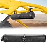KEMIMOTO UTV Soundbar 28-Inch 6 Speakers SXS Sound Bar Wireless Control Bluetooth-Compatible X3 Speakers Compatible with Polaris Can am Talon CForce for 1.56"- 2.25" Roll Bar