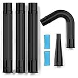 Sealegend Gutter Cleaning Tools for 2-1/2 in. Wet/Dry Vacuum Cleaner, Gutter Cleaner with Universal Stretch Connector for Shop Vacuums, Upgrade Lockout Connection Design