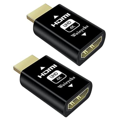 2 Pack 4K HDMI EDID Emulator Passthrough,Bidirectional mutual conversion