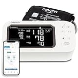 OMRON Platinum Upper Arm Blood Pressure Monitor for Home use, Advanced AFib Screening, High-Contrast LCD, Morning Avg., Clinically Validated, Medical Grade, Connects to Free OMRON App, 9”-17” Cuff