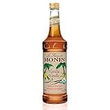Monin - Organic Vanilla Syrup, Naturally Smooth Sweetness, Great for Coffee, Shakes, and Cocktails, Gluten-Free, Non-GMO (750 ml)