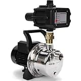 BACOENG Auto ON/OFF Stainless Steel Water Pressure Booster Pump w/Smart Controller for Tankless Water Supply Pressurization