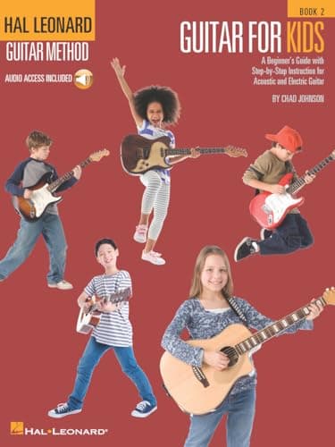 Guitar for Kids - Beginner Guitar Method and Songbook | Fun and Easy Lessons for Acoustic and Electric Guitar | Includes Chords, Strumming, and ... for Play-Along (Hal Leonard Guitar Method)
