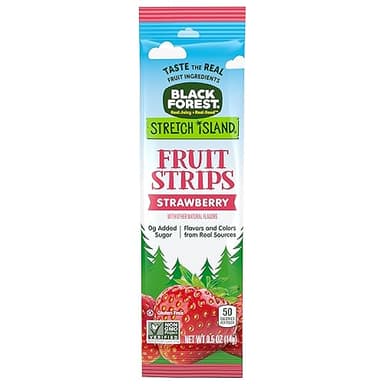 Stretch Island Fruit Strip, Strawberry, 0.5oz