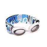 Splash Place KIDS SWIM GOGGLES with Fabric Strap - BOARDWALK | Fun, Fashionable, Comfortable - Adult & Kids Swim Goggles