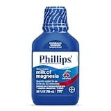 Phillips’ Milk of Magnesia Liquid Laxative, Wild Cherry Flavor, Stimulant Free, Cramp Free Relief of Occasional Constipation*, Effective in 30 minutes - 6 hours, #1 Milk of Magnesia Brand, 26 oz