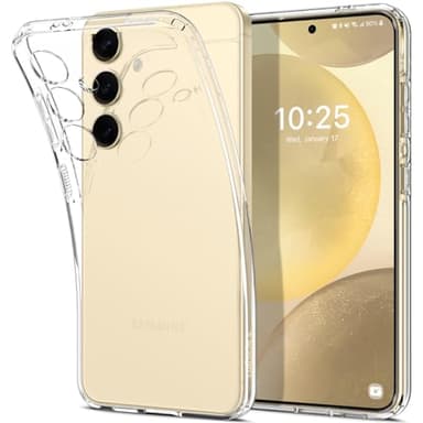 Spigen Liquid Crystal Designed for Galaxy S24 Case (2024) [Military-Grade Protection] - Crystal Clear