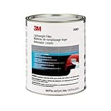 3M Lightweight Body Filler, 05801, 1 gal , White