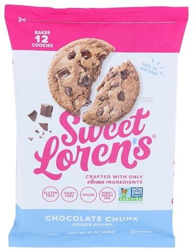 Sweet Loren's Gluten Free & Vegan Chocolate Chunk Cookie Dough