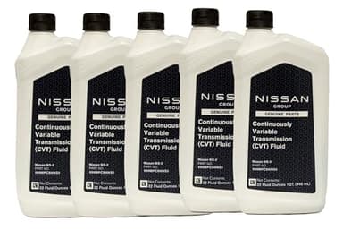 Nissan Genuine OEM CVT-2 Transmission Fluid 999MP-NS200P (5 Quarts)