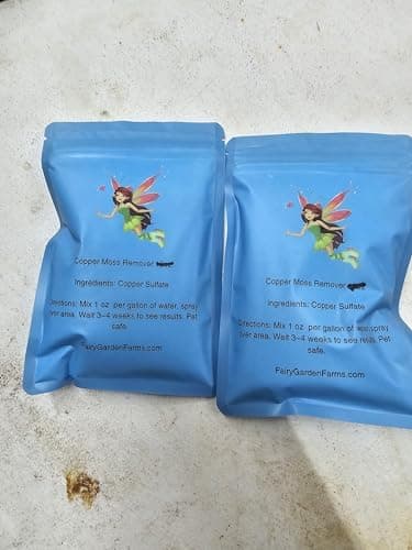 Generic 12oz Bag Copper sulfate Moss Killer for Roofs, Sidewalks etc. 1oz/Gallon of Water Algae Ponds Yards