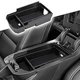 Neepiar Center Console Organizer Compatible with GMC Terrain 2018-2022 2023 2024 2025 Armrest Storage Box Middle Console Tray Interior Accessories