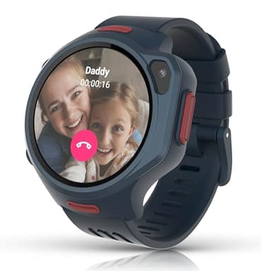 myFirst Smart Watch for Kids, R2 1.3" Fitness Tracker with Heart Rate, Real Time GPS, eSIM Video Calling, Pedometer, 5MP Camera, MP3, Parental Control, SOS, Birthday Gifts for Girls Boys Ages 5-12