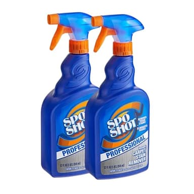 Parkway Distributors Spot Shot Professional Instant Carpet Stain Remover 32 oz Trigger Spray (Pack of 2) Bunndled with a PD Ship Safe Bag