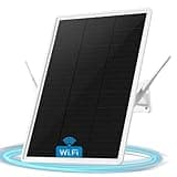 WiFi Extender Signal Booster Solar Battery Outdoor, Long Range up to 300-feet, Internet 2.4G WiFi Extender Booster, Wireless Signal Booster WiFi Repeater 300Mbps, Applicable to 2.4G Router (32*26cm)