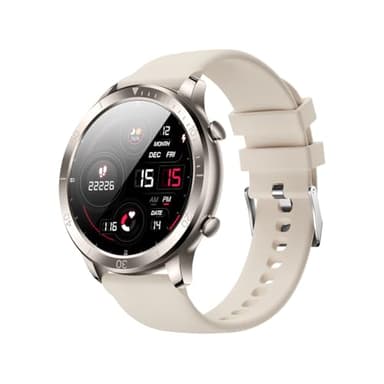 AOLON Smart Watch for Men Women (Answer/Make Calls), 1.46" IPS HD Screen, Fitness Tracker, 100+ Sport Modes, Blood Oxygen/Sleep/Heart Rate Monitor, IP67 Waterproof for Android iOS, Champagne Gold