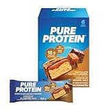 Pure Protein,Gluten Free, Snack Bars, Chocolate Salted Caramel, 50g/1.8oz., 6ct, {Imported from Canada}