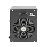 DOEL 12000 BTU Mini Swimming Pool Heat Pump for Above-Ground Pools, 3.45 kW Electric Pool Heater with Titanium Heat Exchanger, 110V 60Hz