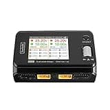 ToolkitRC M6D 500W 15A 1-6S DC Dual Smart Charger - 1.9 - Black