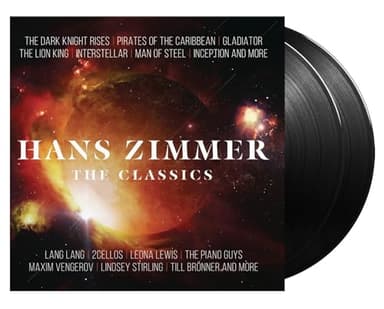 Hans Zimmer: The Classics - Multi-Soundtrack Selections - Double Record Album Collection - Vinyl LP
