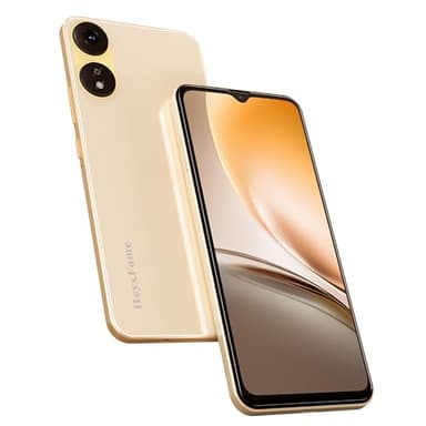 HeyxFome Android Phones Unlocked for T-Mobile, Android 12 Phone(2025), 3+16GB/256GB TF Octa Core, Dual SIM Unlocked Phones, 13MP Cell Phone, 6.5" HD+ Screen, 4G/GPS/Face ID US (Bright Gold)