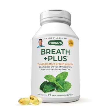 ANDREW LESSMAN ProCaps Breath Plus Internal Breath Freshener 60 Softgels