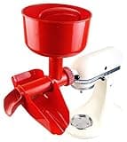 Cirillo Houseware Fruit Strainer Accessory For KitchenAid Mixers- Strains High Volumes Of Tomatoes and Apples, Oversized Loading Bowl, Dishwasher Safe, Replaces FVSFGA