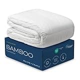Olive + Crate 100% Cooling Bamboo Comforter from Viscose - King Size - Hypoallergenic, Breathable & Moisture-Wicking Bedding - All Season Lightweight Plush Design - Organic Bamboo King Comforter