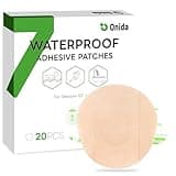 Onida Dexcom G7 Adhesive Patches 20PCS,Waterproof Over Patches for G7 & Stelo Flexible CGM Tape,Pre-Cut Adhesive Medical Tape, Continuous Glucose Monitor Sensor Cover