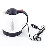 CYDZSW Boiling Hot Water Car Kettle Electric Automatic Shut Off,Portable Water Heater Boiler Stainless Steel Kettle Electric,Travel Coffee Tea Pot Electric Kettles,12v DC Cigarette Lighter,1000ml